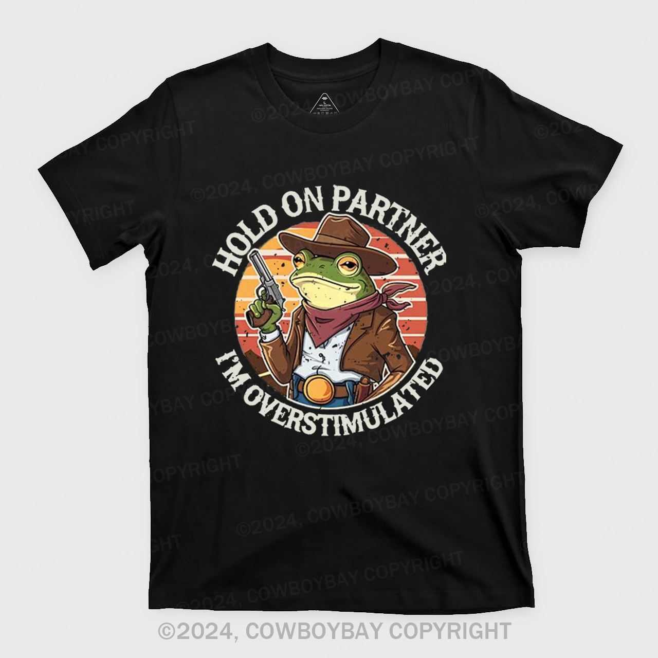 Hold On Partner I'm Overstimulated T-Shirts
