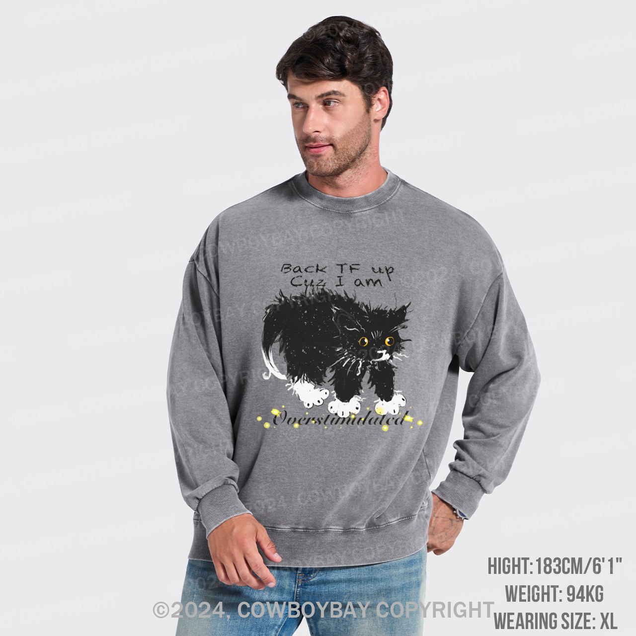 Overstimulated Washed Sweatshirts