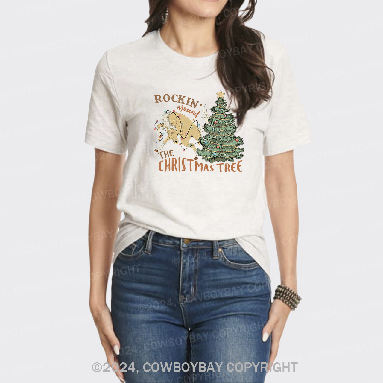 Rock Around the Christmas Tree Like Crazy T-Shirts
