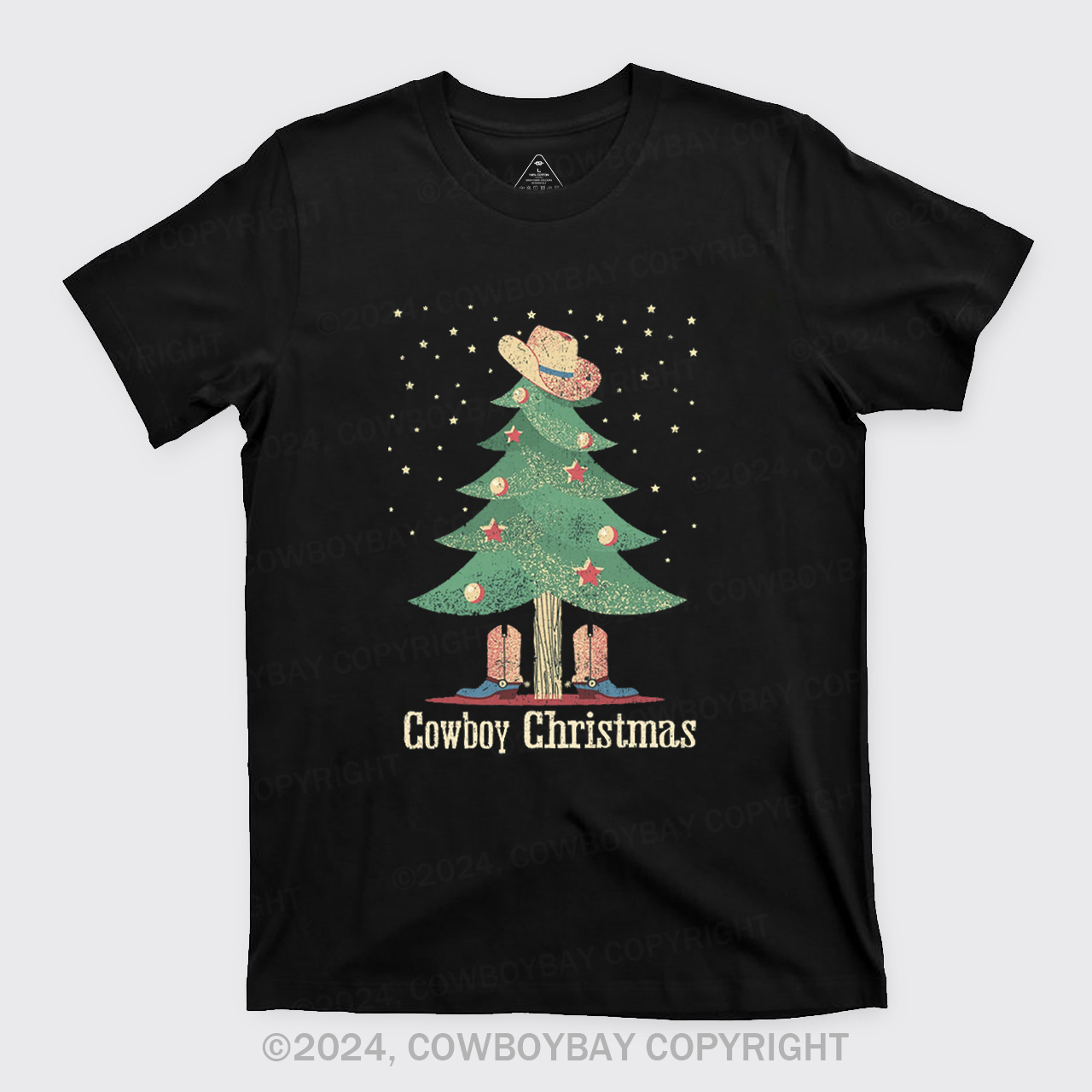 Cowboy Christmas Boots T-Shirts