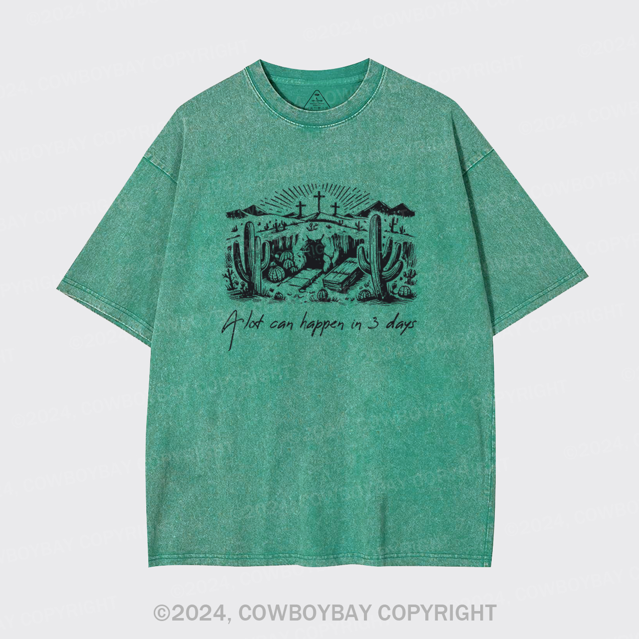 A Lot Can Happen In 3 Days Garment-dye Tees