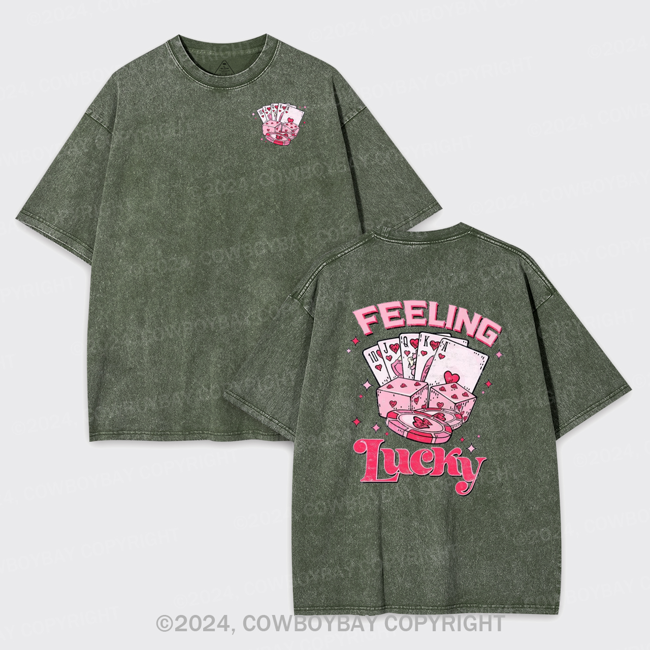 Feeling Lucky Garment-dye Tees