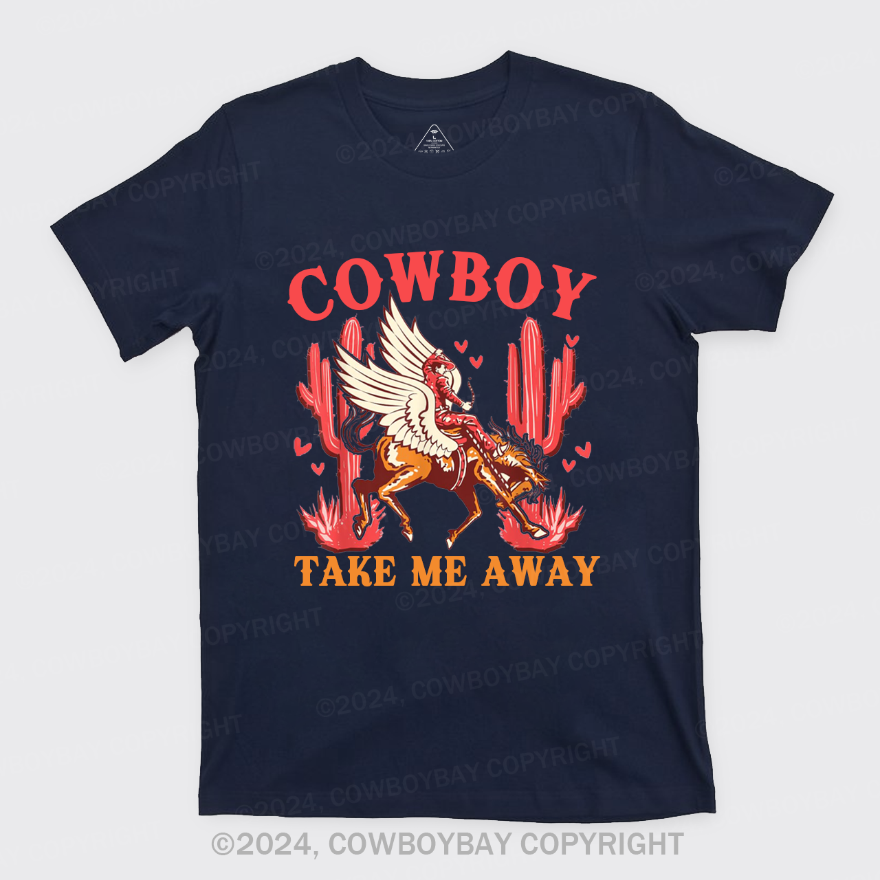 Wild West Cowboy Take Me Away T-Shirts