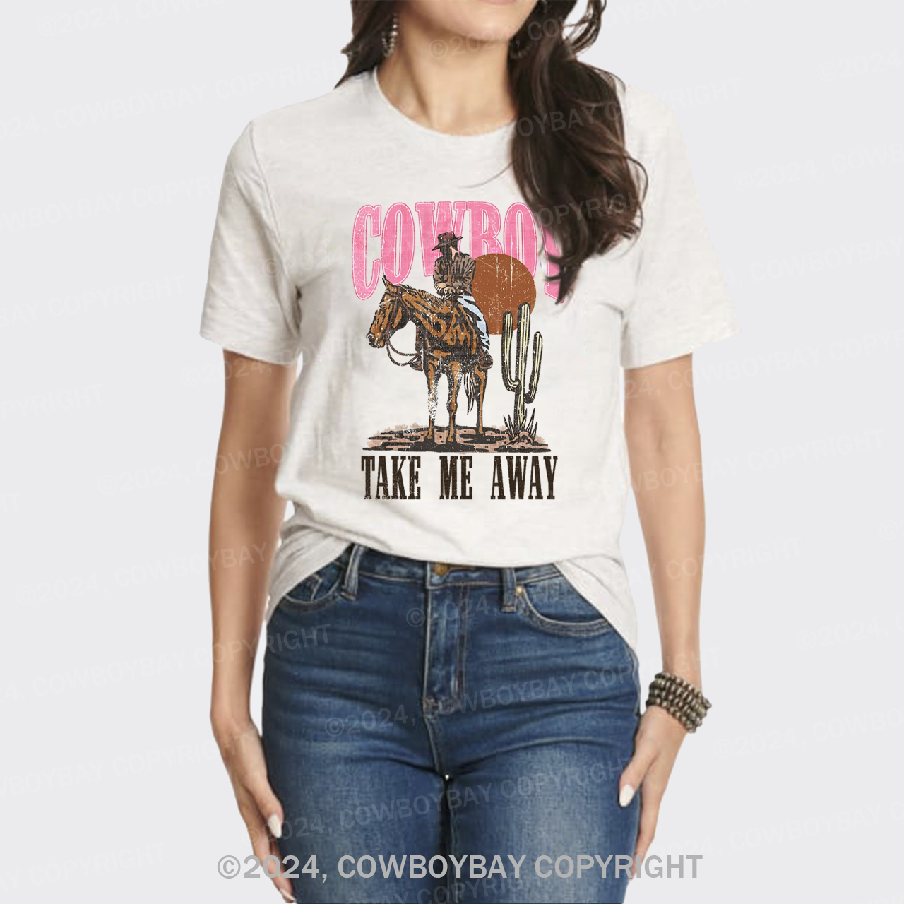 Cowboy Take Me Away Western T-Shirts