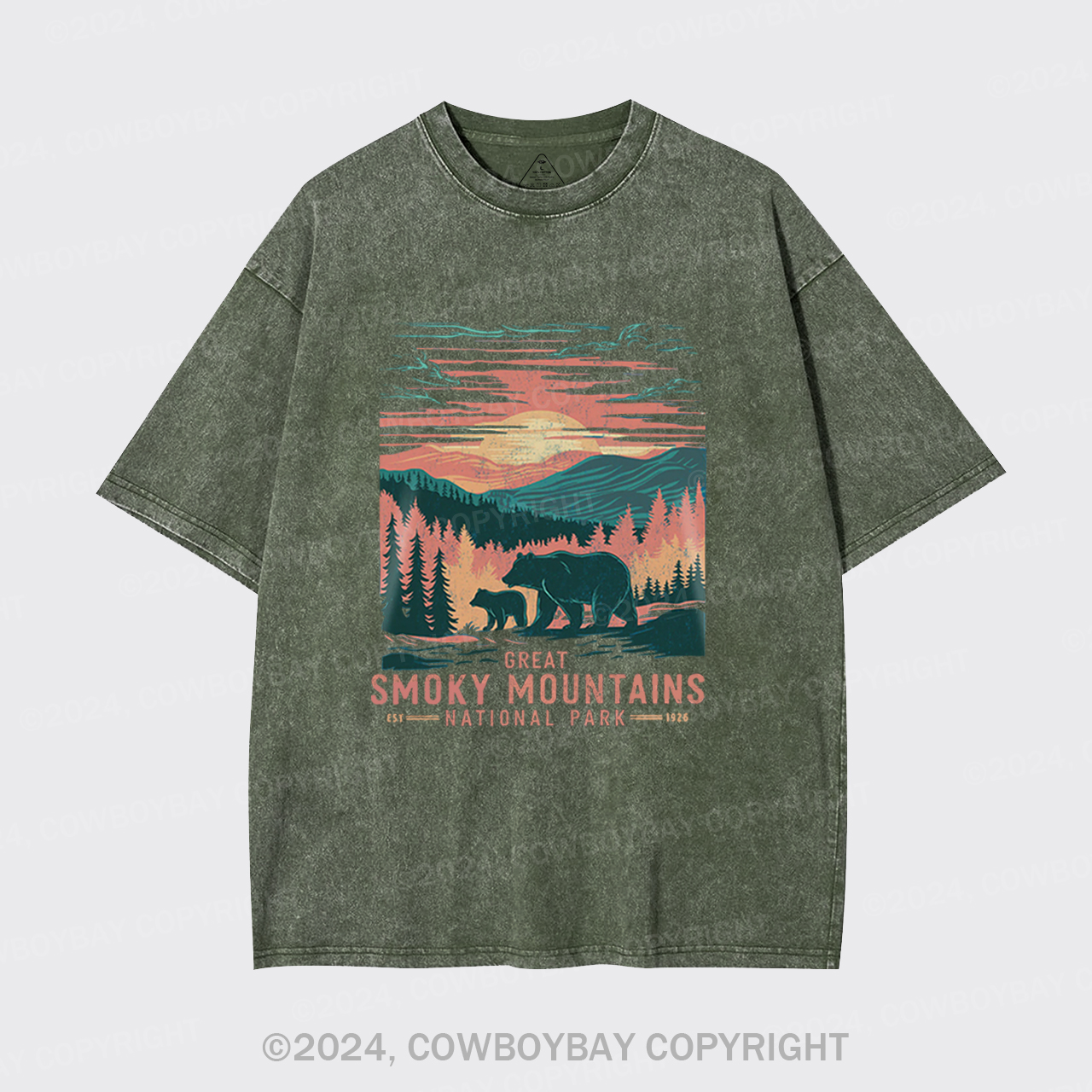 Tennessee Vacation Trip Garment-dye Tees