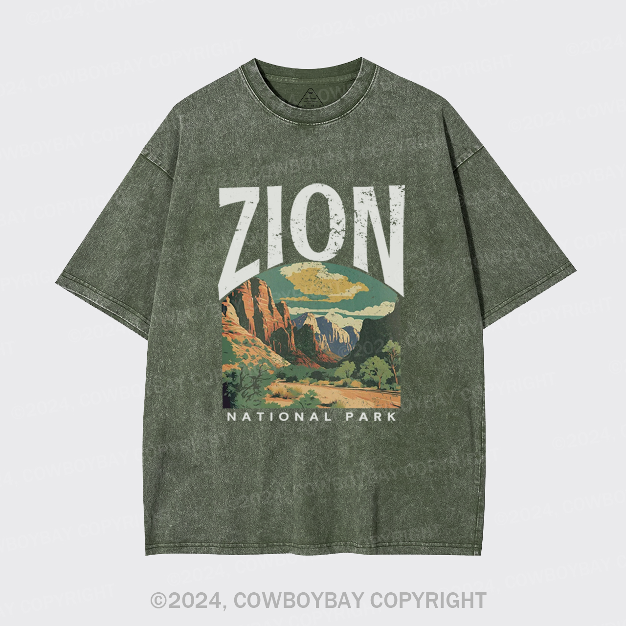Zion National Park Garment-dye Tees