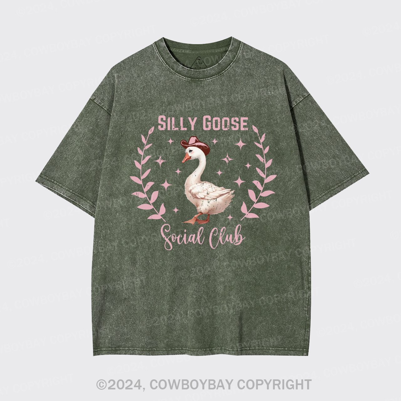 Goose Social Club Garment-dye Tees