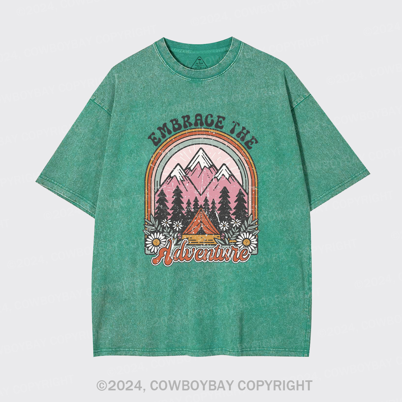 Embrace The Adventure Garment-dye Tees