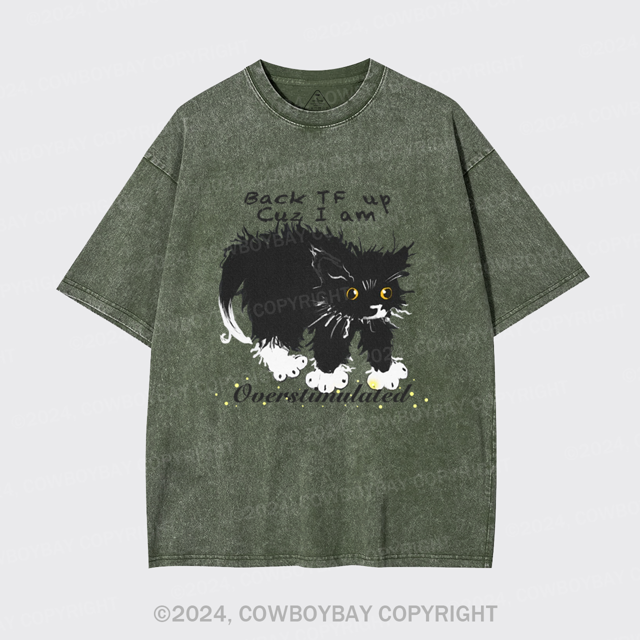 Overstimulated Garment-dye Tees