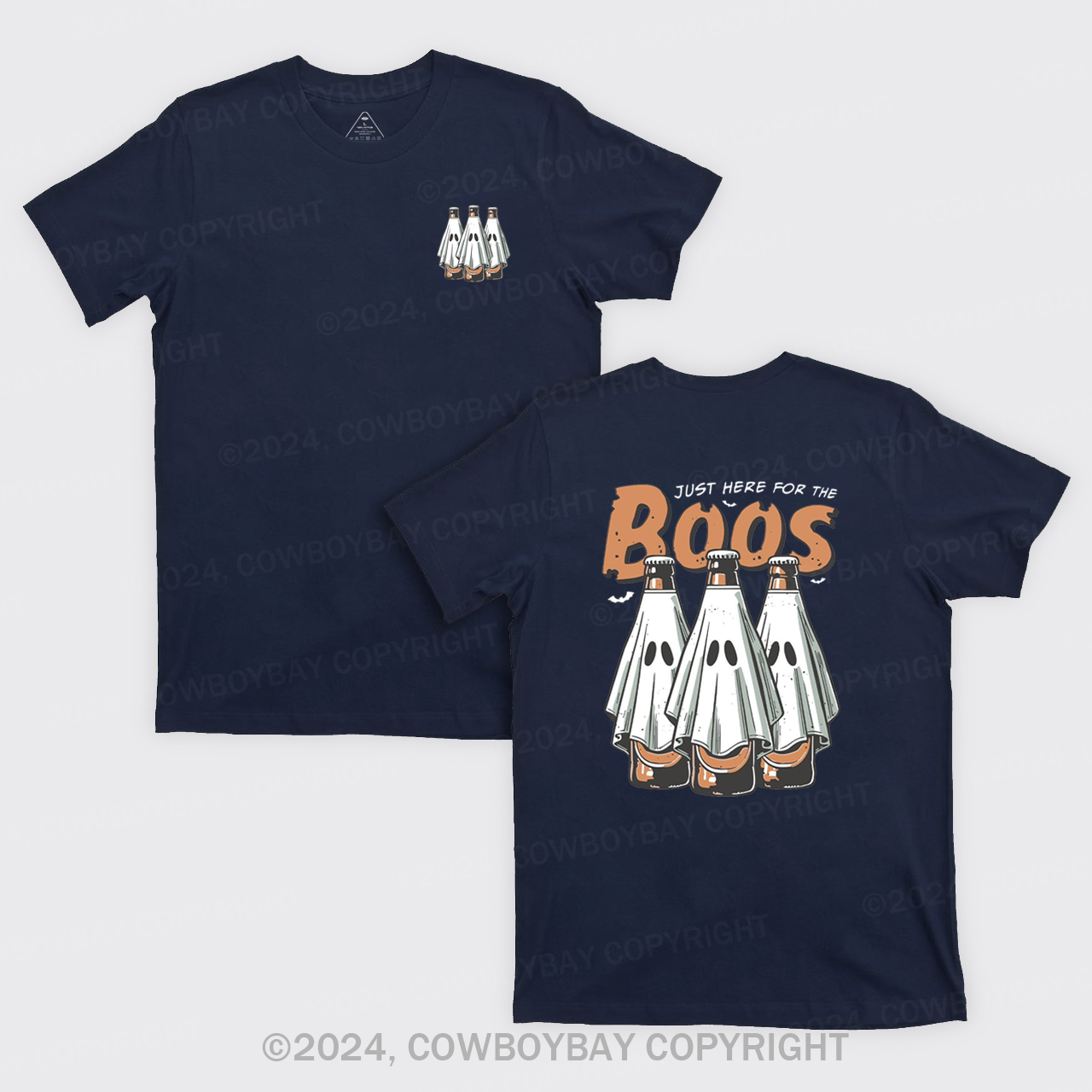 Halloween Just Here For The Boos T-Shirts