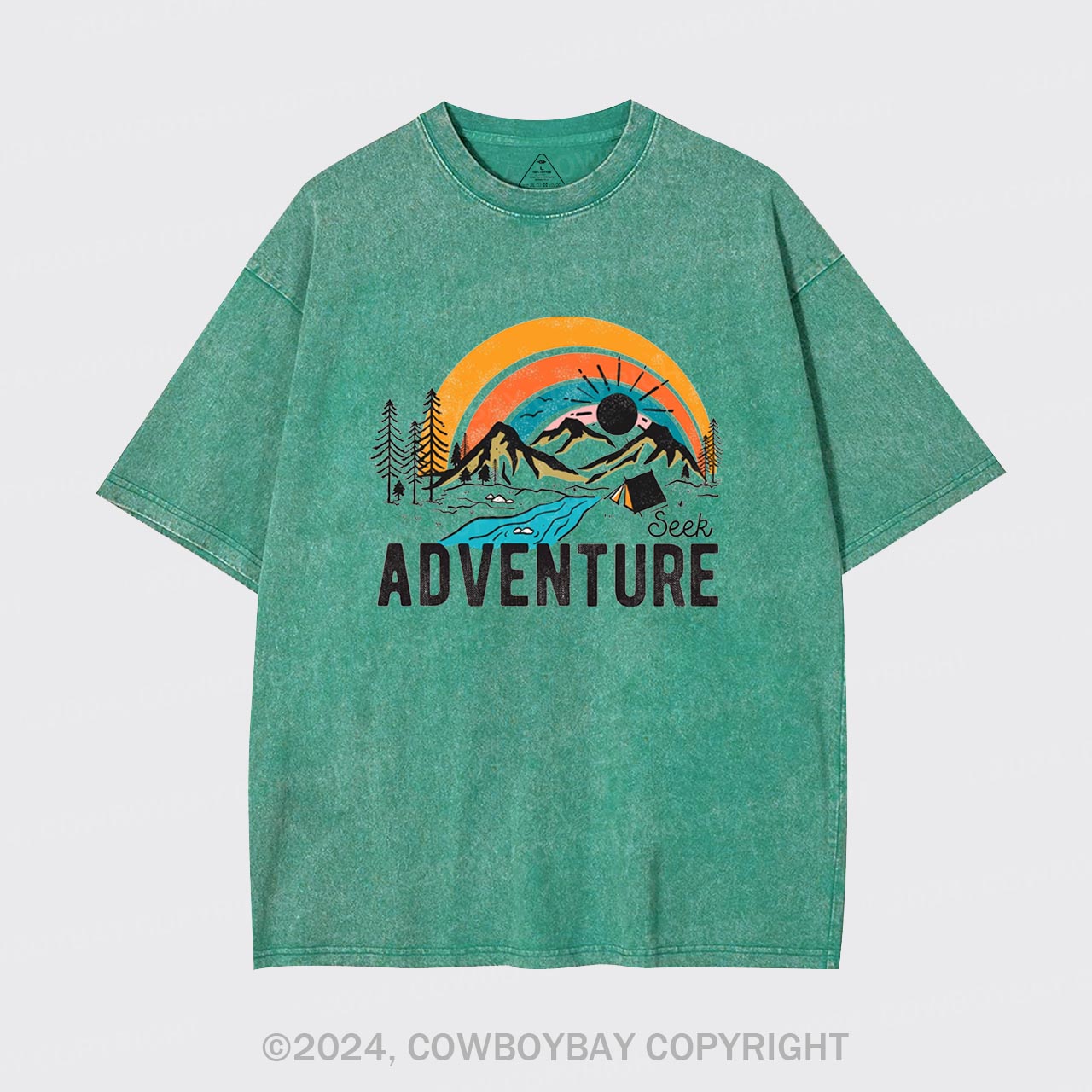 Seek Adventure Garment-dye Tees