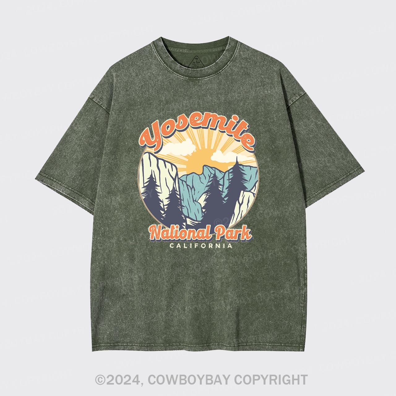 Yosemite National Park Garment-dye Tees