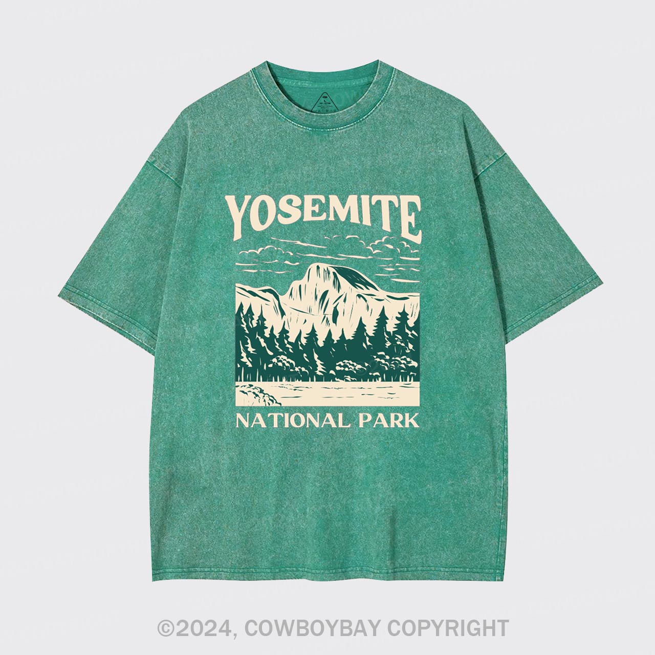 Yosemite Hiking Garment-dye Tees