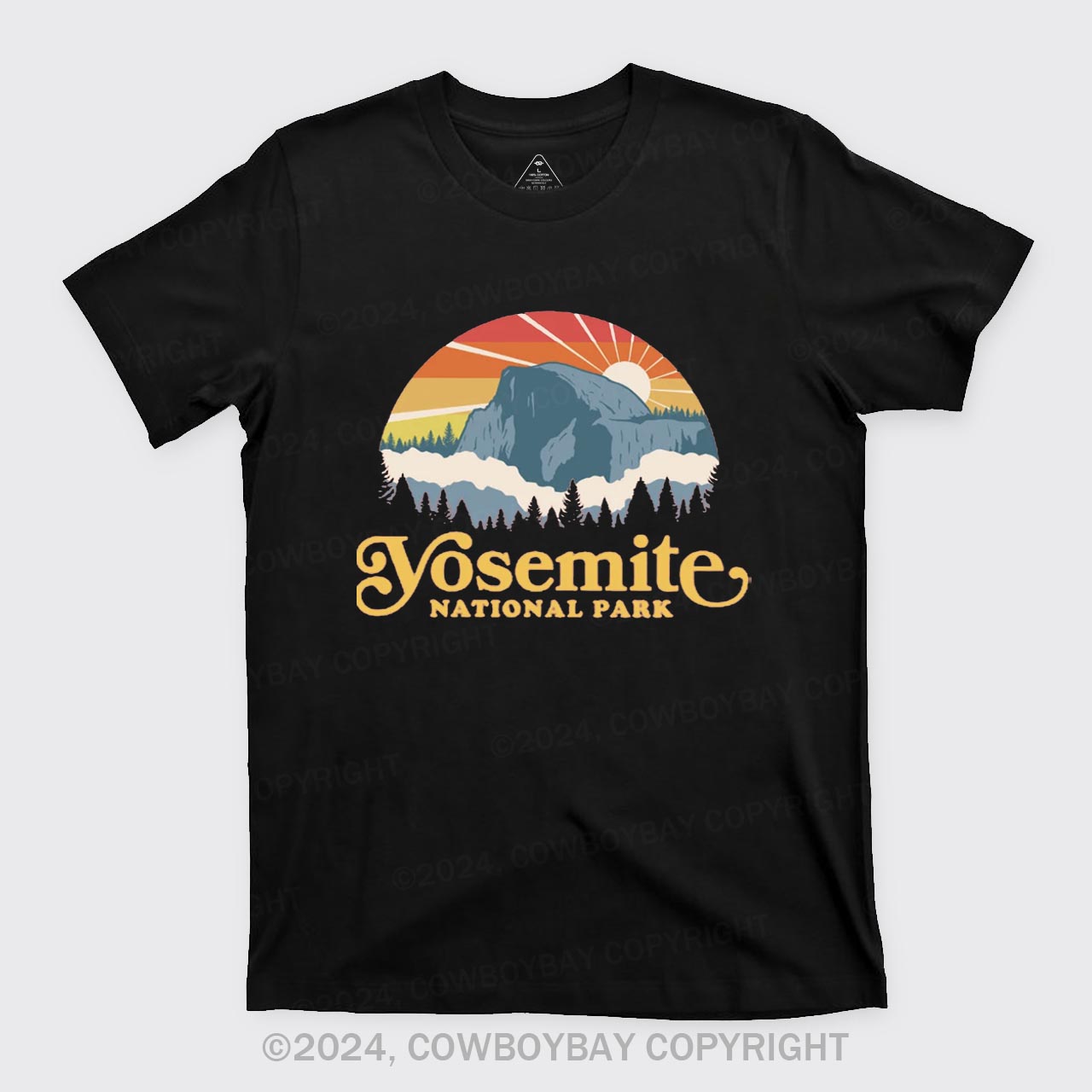 Yosemite Mountain Hiking T-Shirts