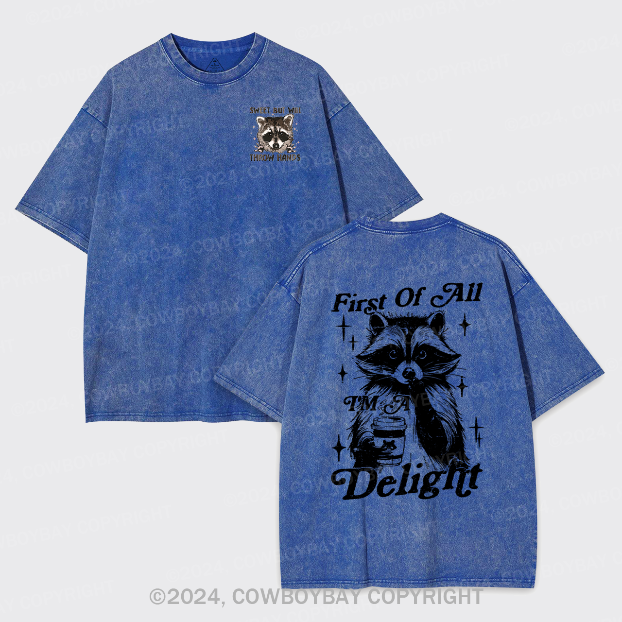 First Of All I'm A Delight Garment-dye Tees