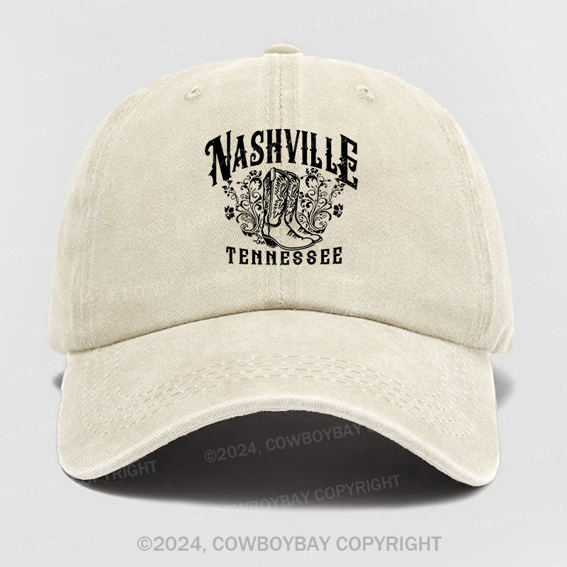 Nashville Tennessee 1972 Wash Hat