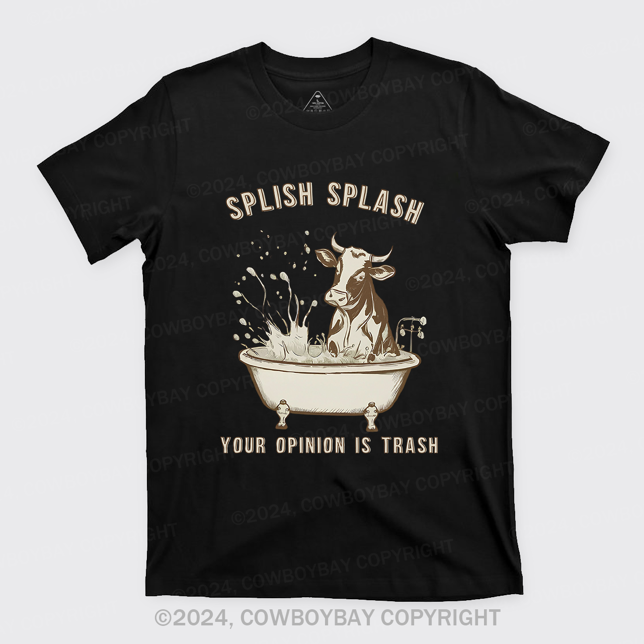 Vintage Splish Splash Your Opinion Is Trash T-Shirts