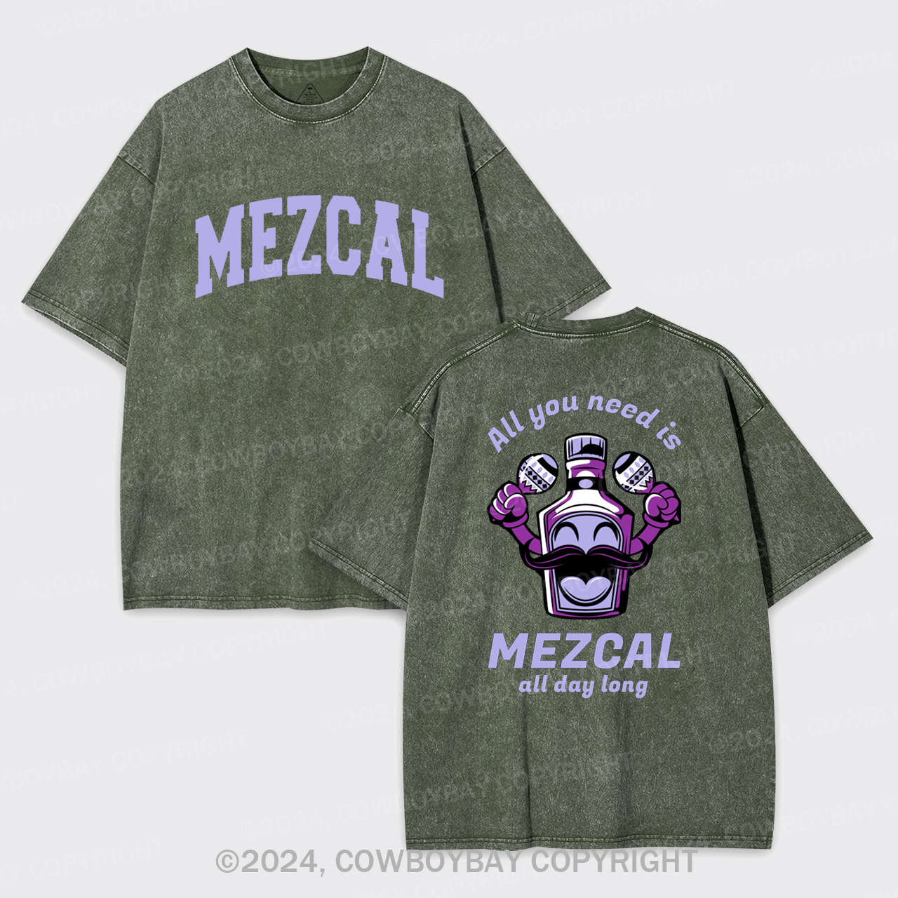 All You Need Is Mezcal Garment-dye Tees