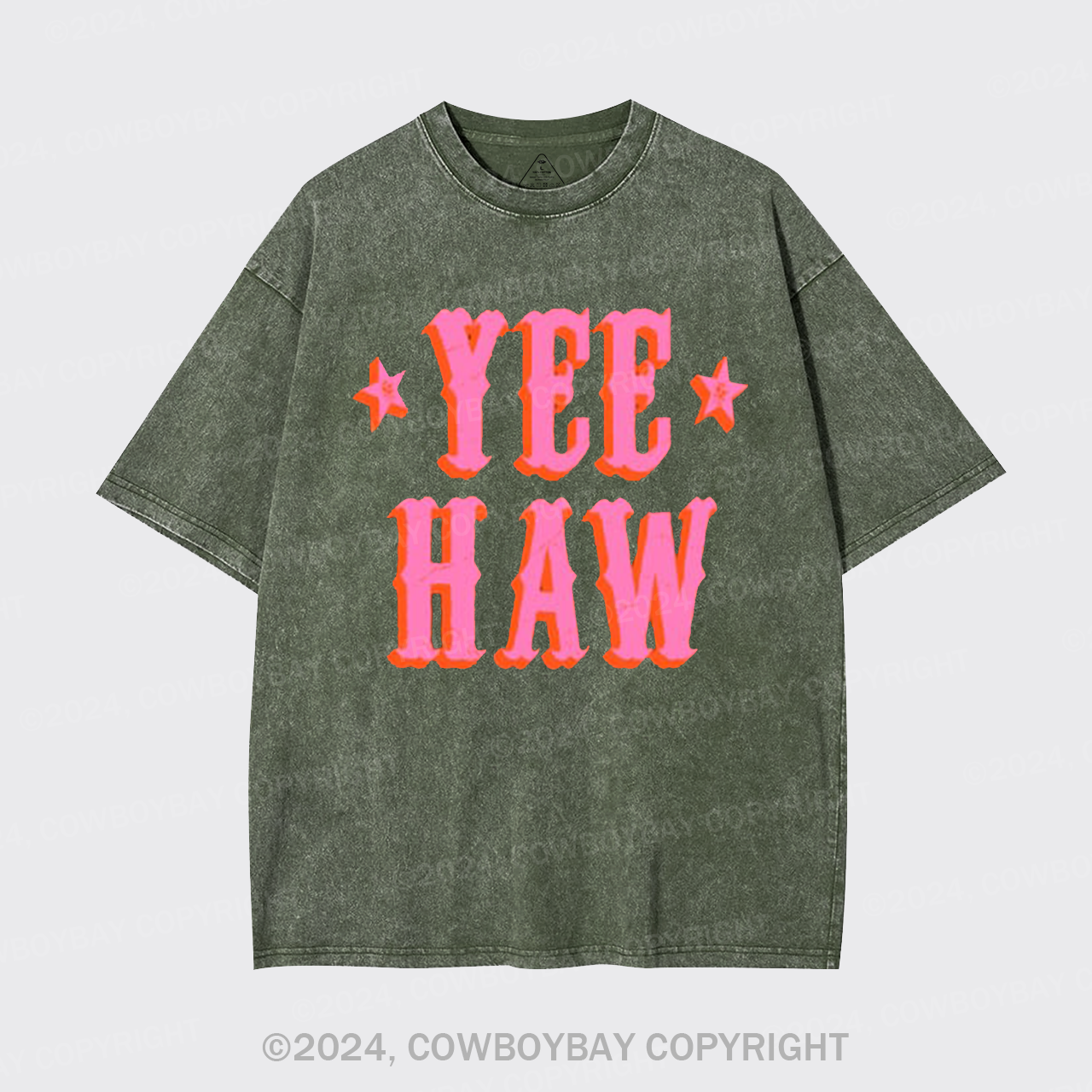 Yee Haw Garment-dye Tees