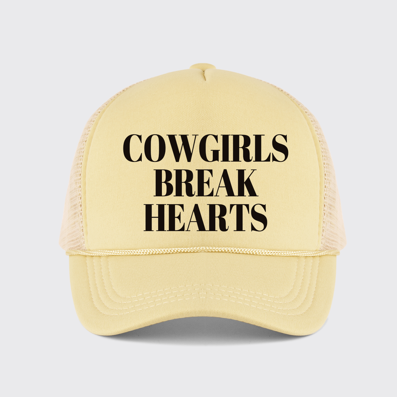 Cowgirls Break Hearts Trucker Hat