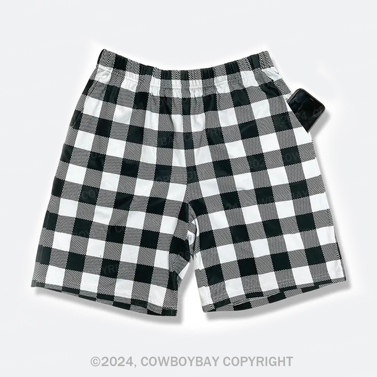 Full Size Christmas PJ Shorts For Family