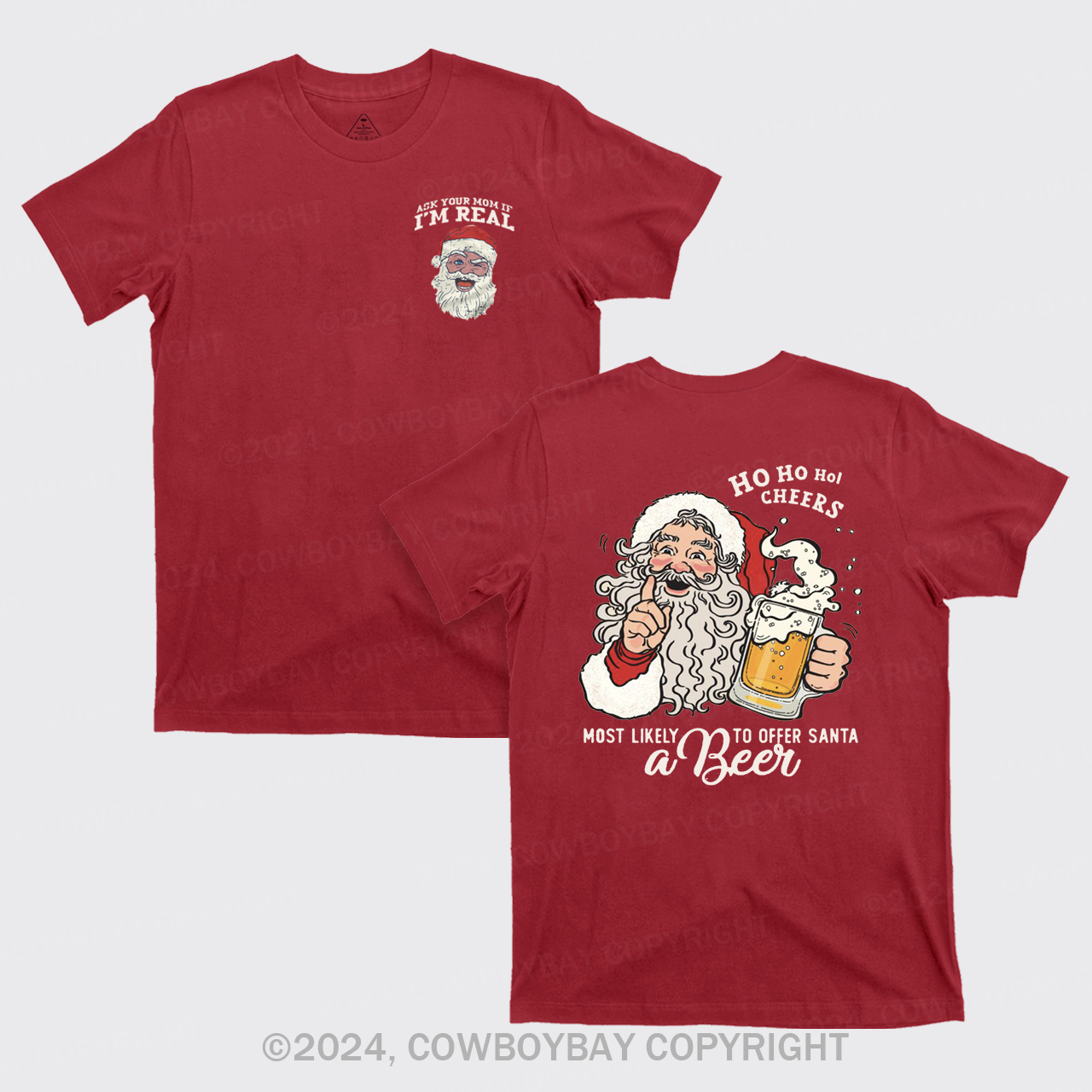 Most Likely To Offer Santa A Beer T-Shirts