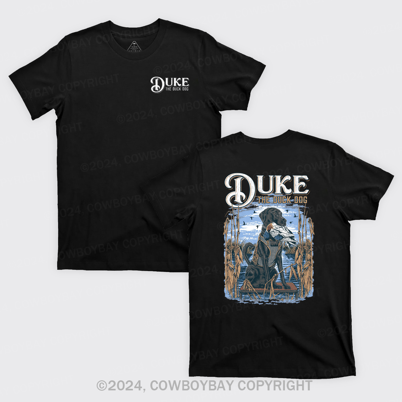 Duke The Duck Dog T-Shirts