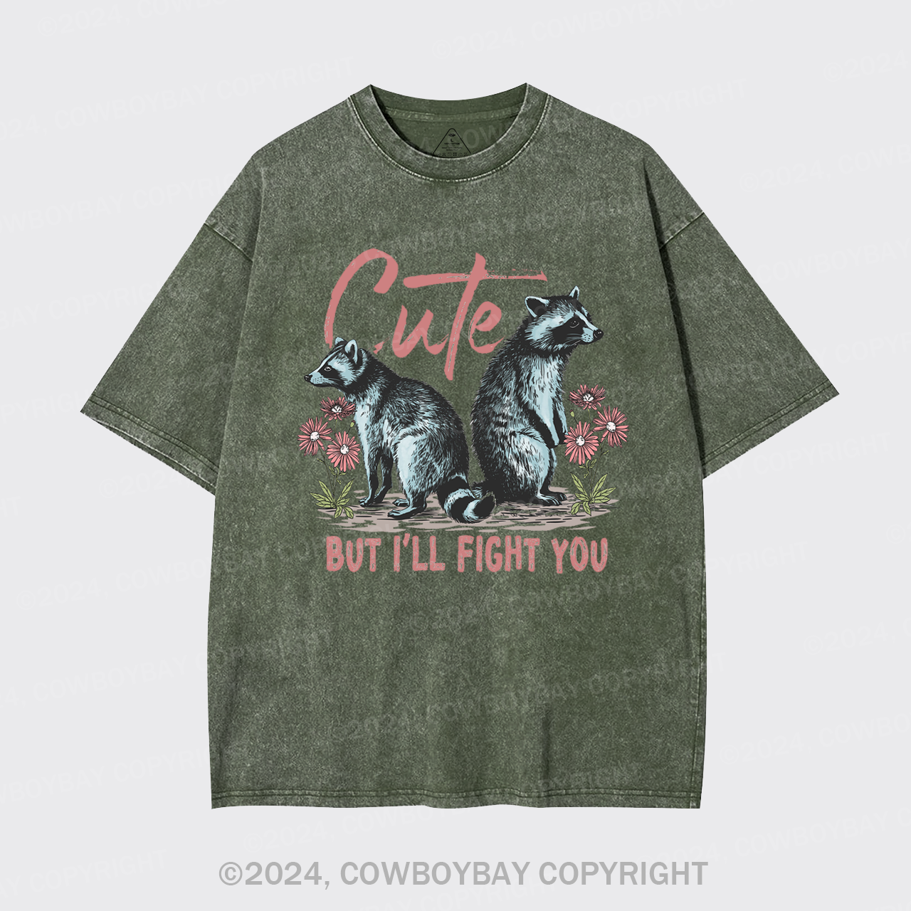 Cute But I'll Fight You Garment-dye Tees