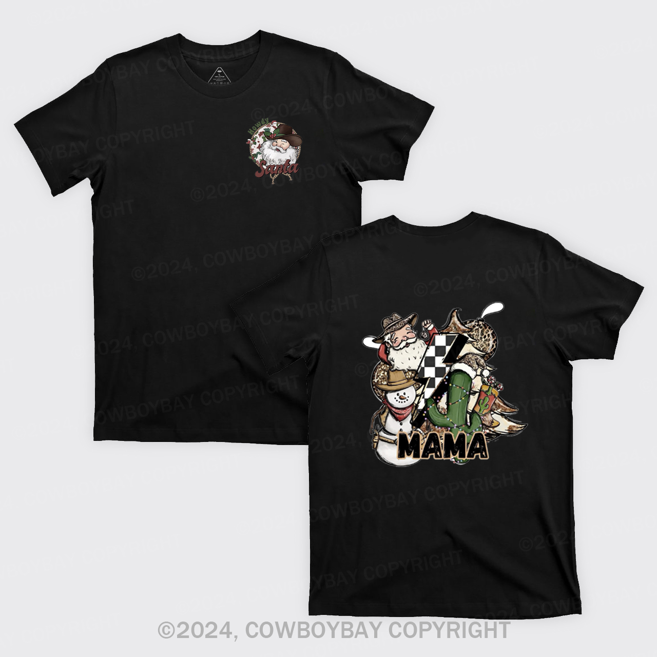 Howdy Santa T-Shirts