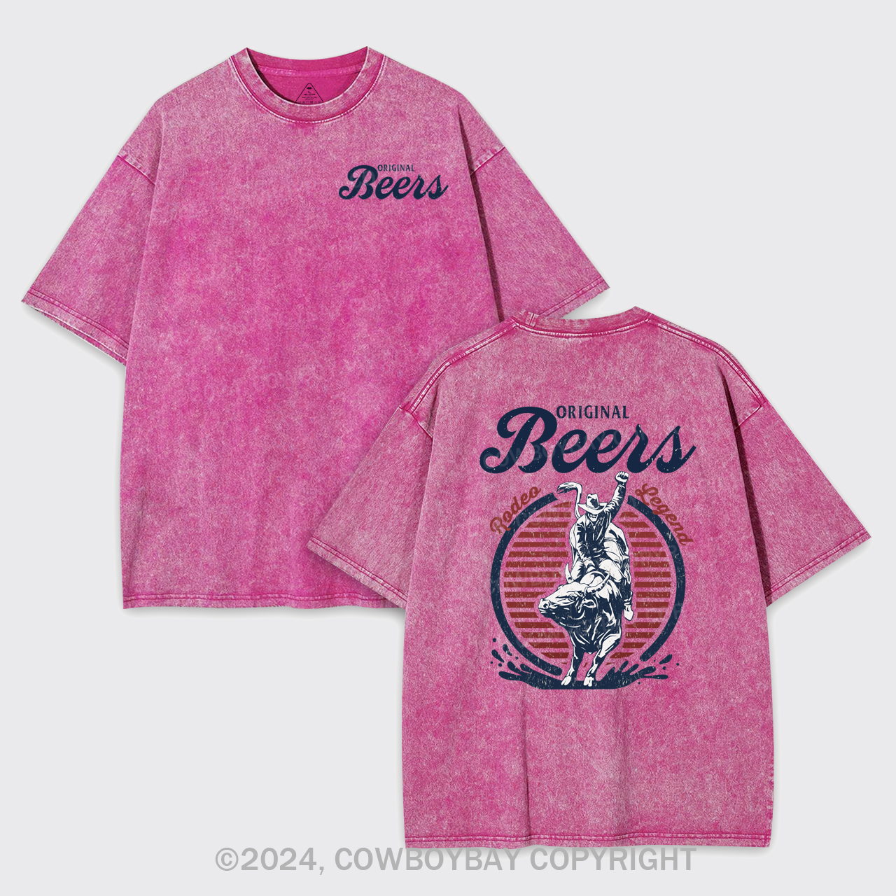 Original Beers Rodeo Legend Garment-dye Tees
