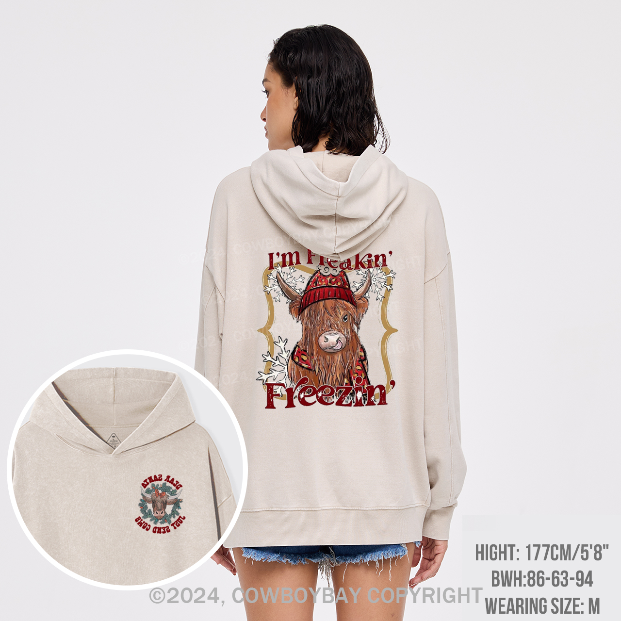 I'm Freakin' Freezin' Garment-Dye Hoodies