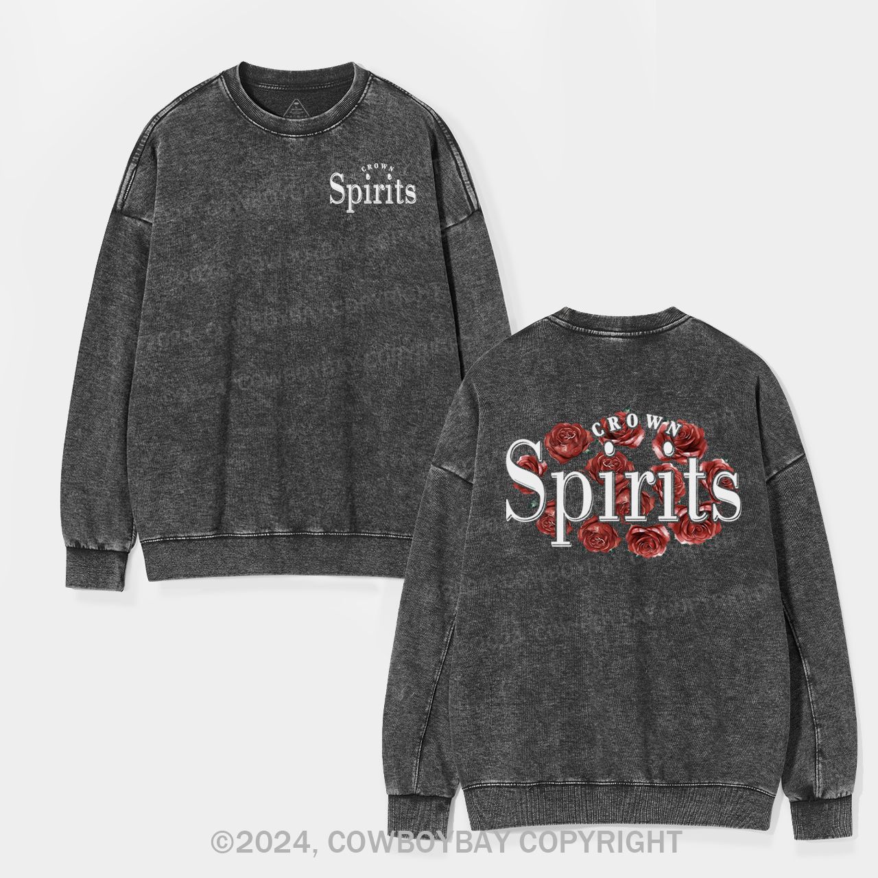 We Love Beer Rose Washed Sweatshirts