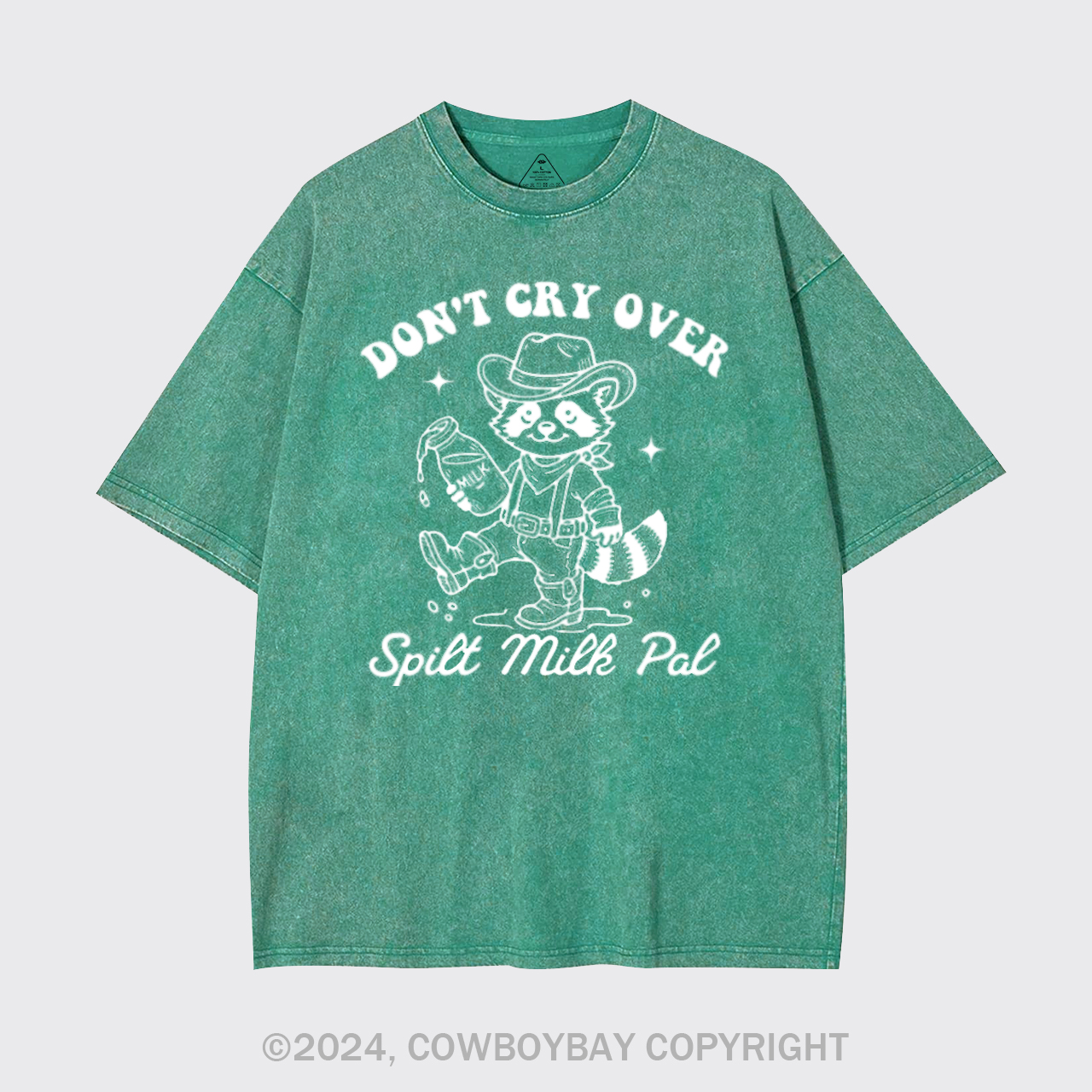 Don't Cry Over Spilt Milk Garment-dye Tees