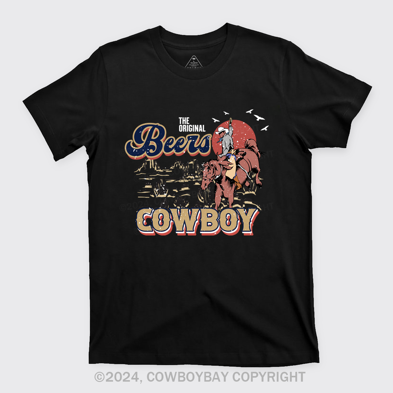 Beers Cowboy On The Wilderness T-Shirts