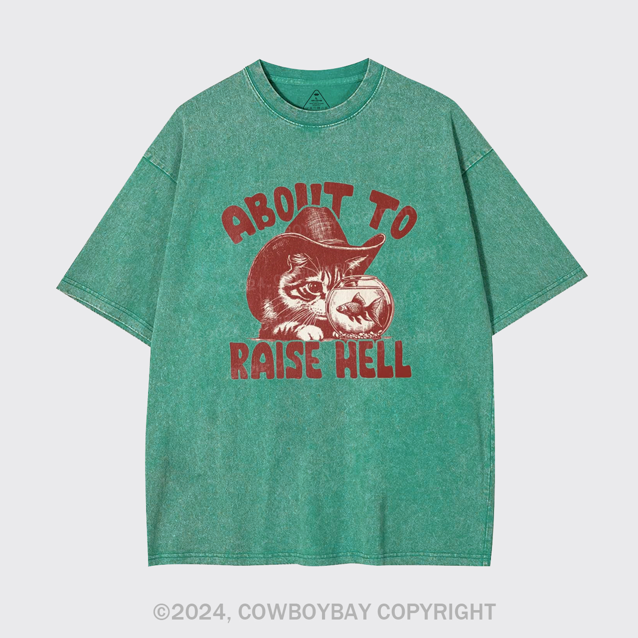 About To Raise Hell Garment-dye Tees