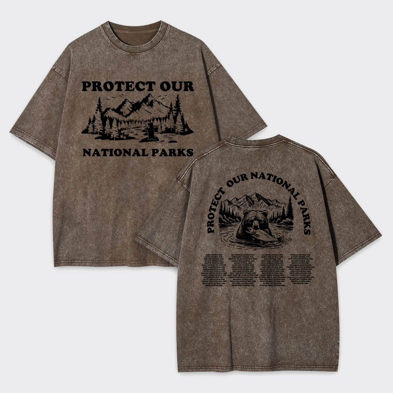 Support National Parks Garment-dye Tees