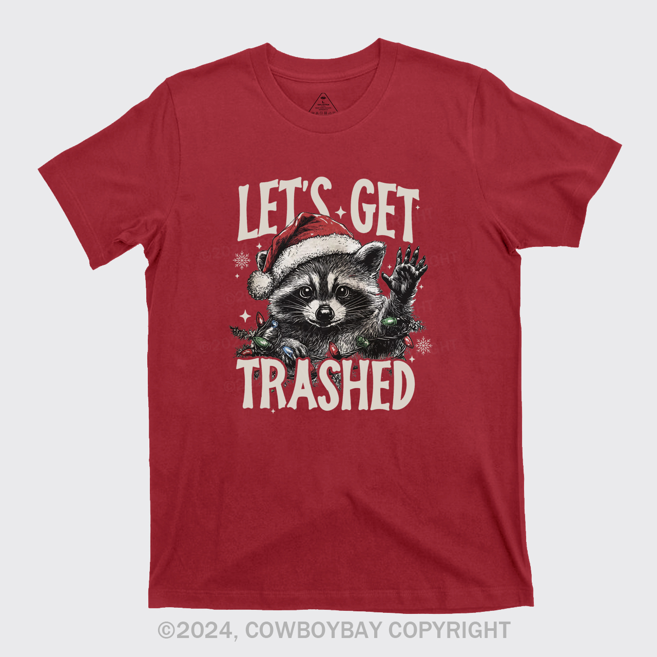 Let's Get Trashed Christmas T-Shirts