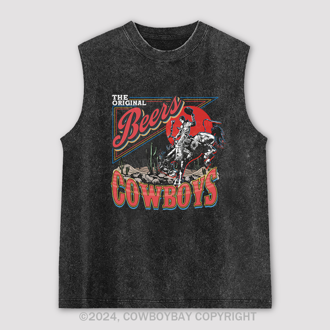 The Beers Rodeo Of Cowboys Washed Tanks