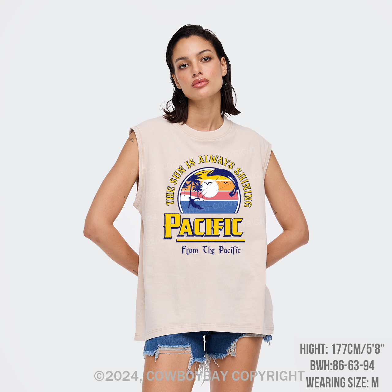 Pac��fic Beer Washed Tanks