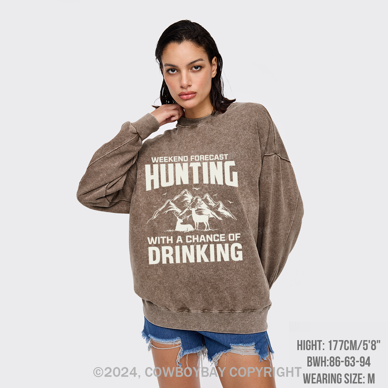 Weekend Forecast Hunting With A Chance Of Drinking Washed Sweatshirts