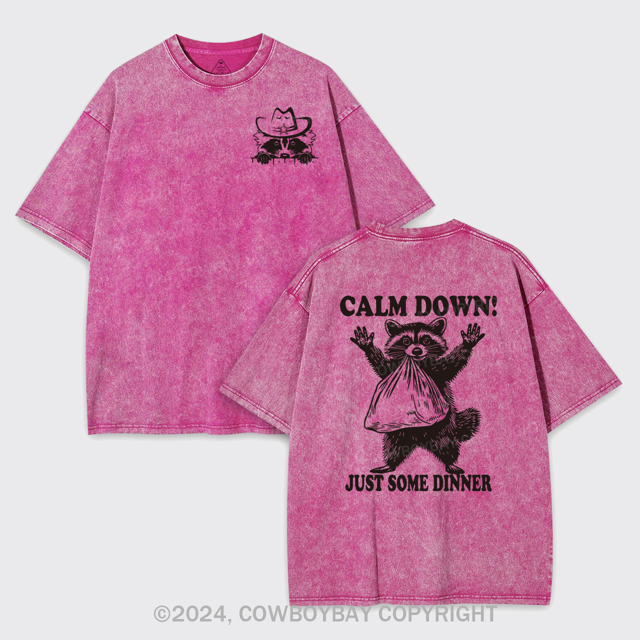 Calm Down, Just Some Dinner Garment-dye Tees
