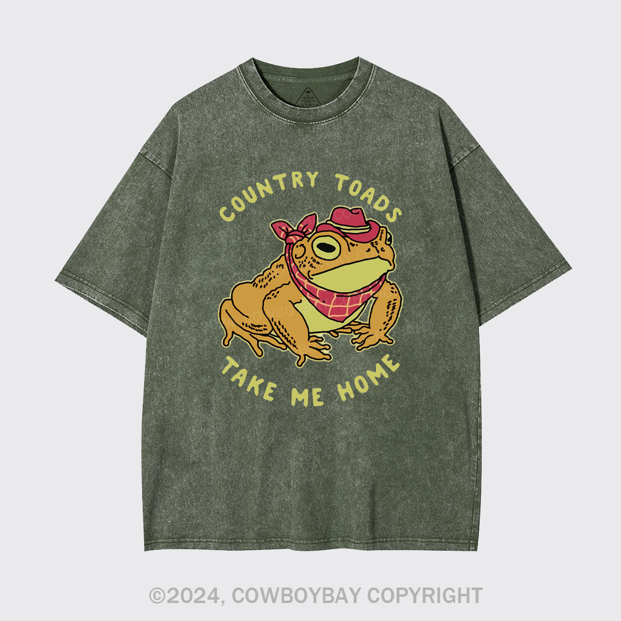Country Toads Take Me Home Garment-dye Tees