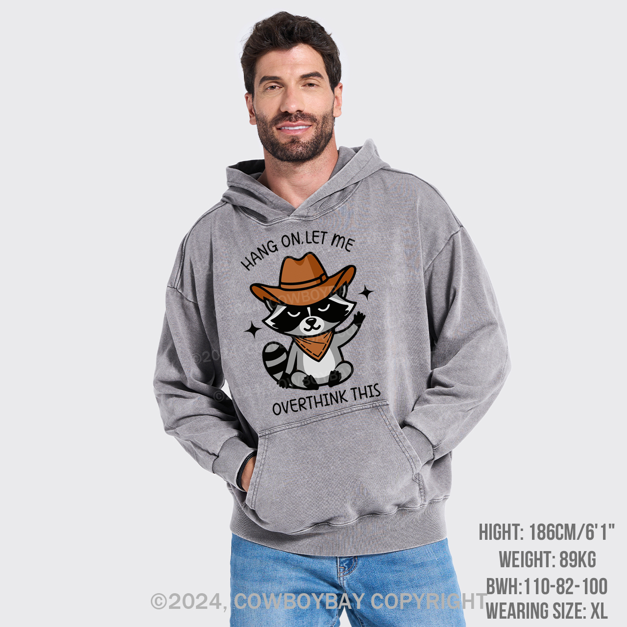 Hang On Let Me Overthink This Garment-Dye Hoodies