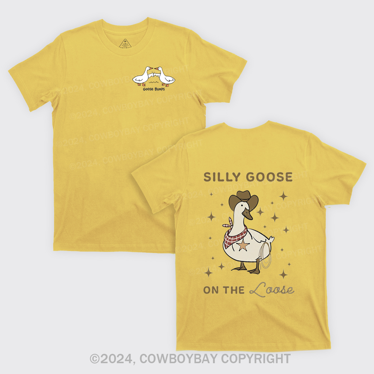Retro Silly Goose On The Loose T-Shirts