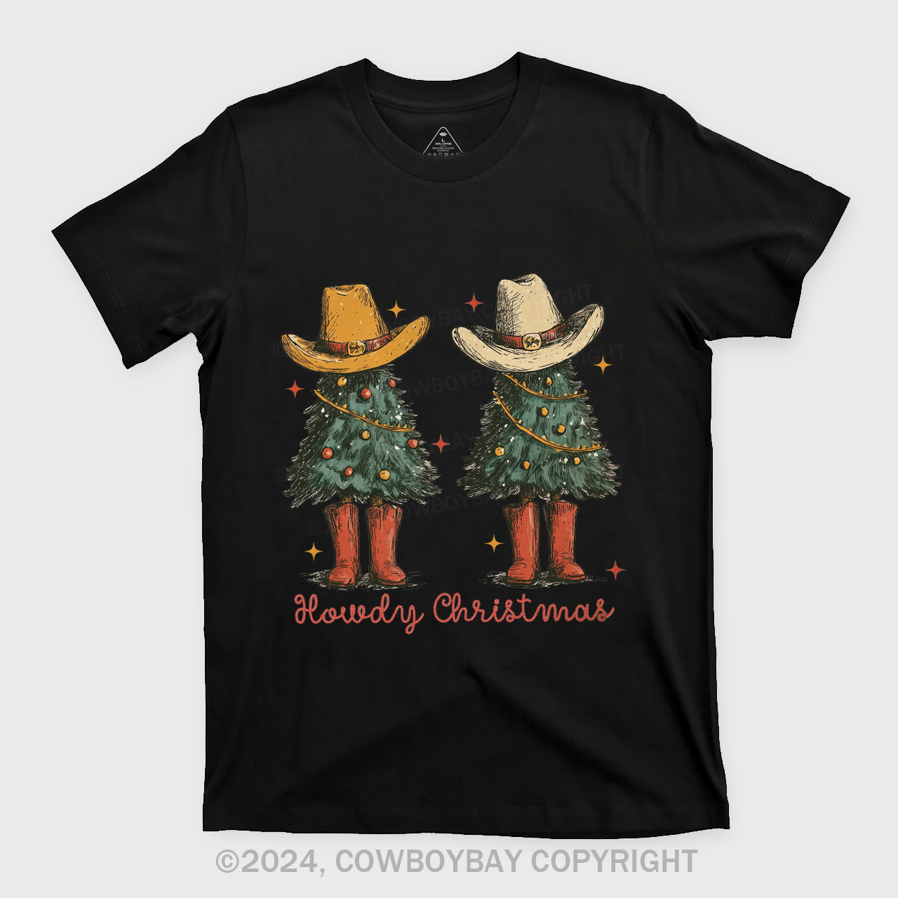 Retro Christmas Tree T-Shirts