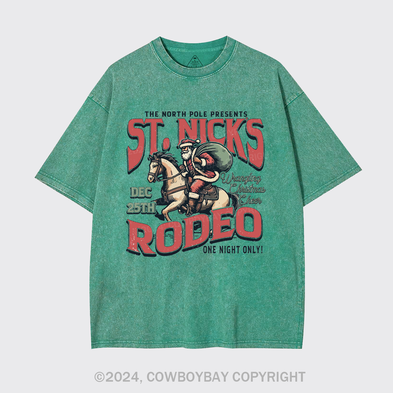 St, Nick's Rodeo Garment-dye Tees
