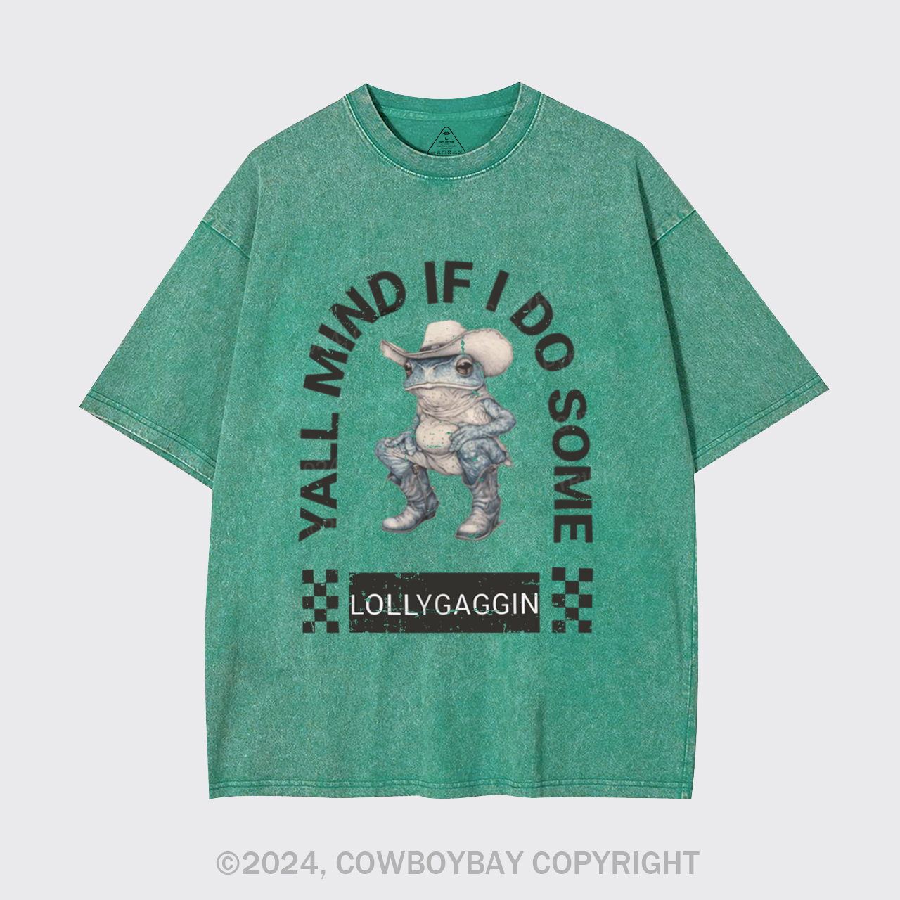 Y'all Mind If I Do Some Lollygaggin' Garment-dye Tees