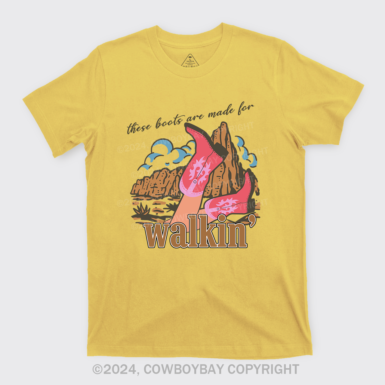 Boots Made For Walkin' Retro T-Shirts