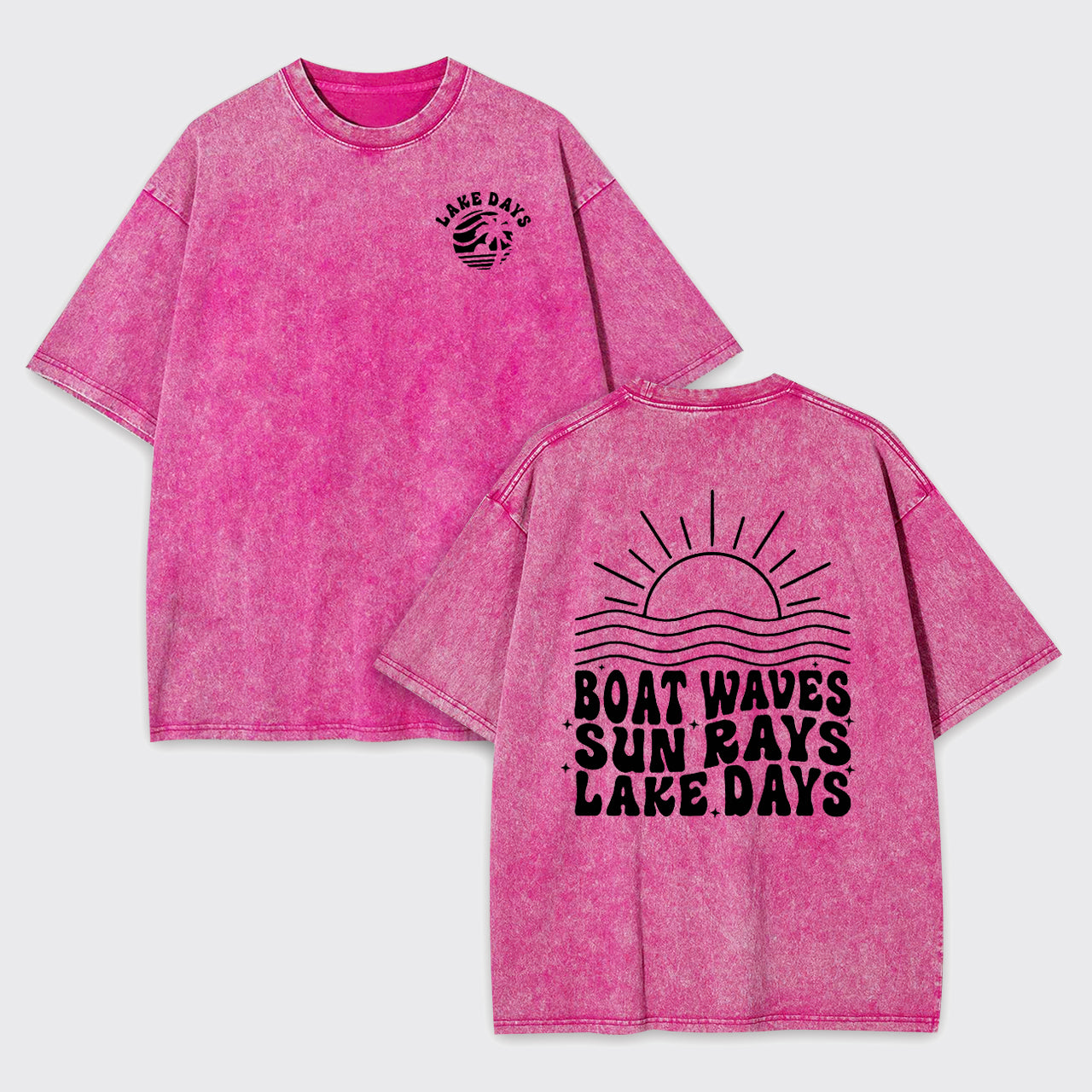 Cute Lake Days Garment-dye Tees
