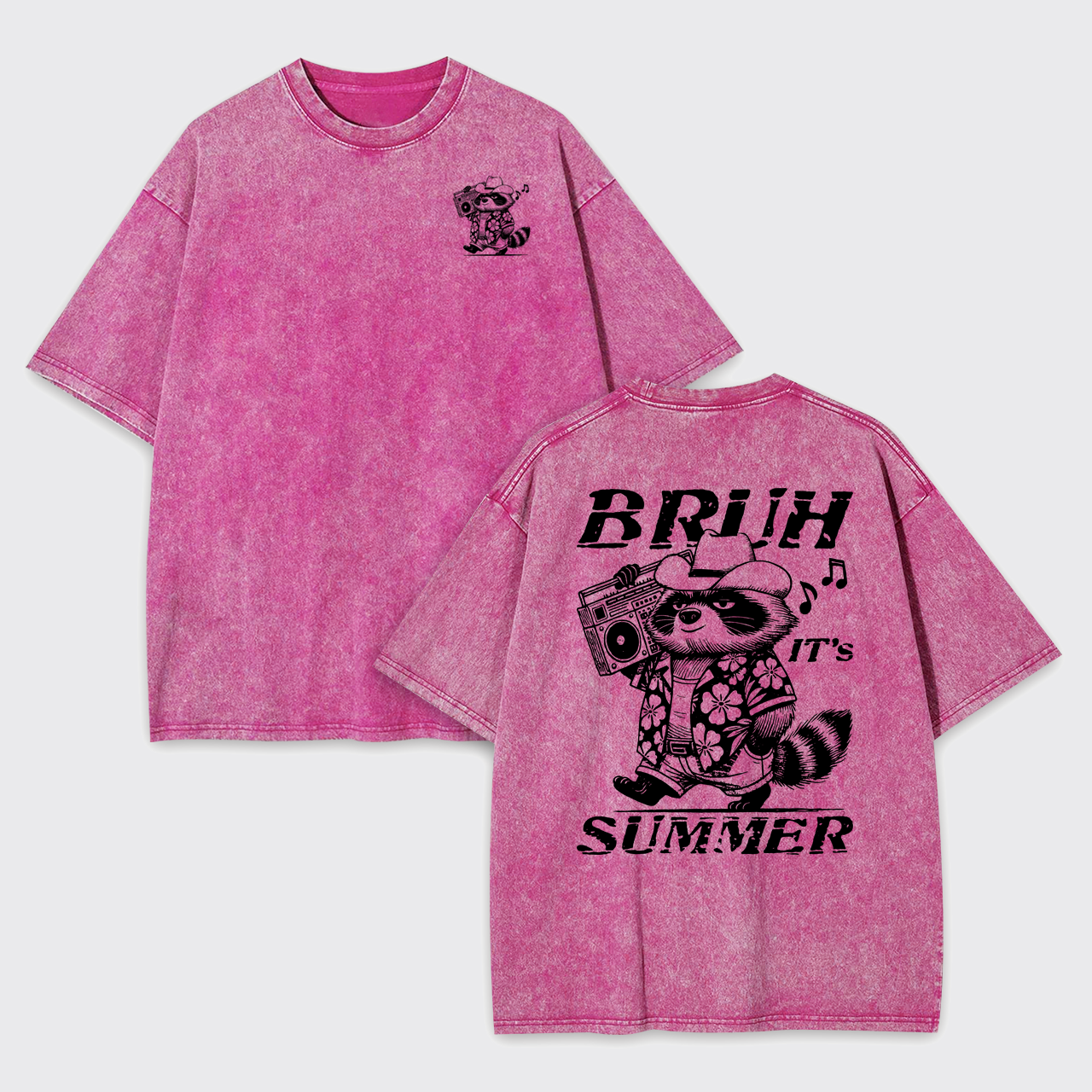 Bruh It's Summer Garment-dye Tees